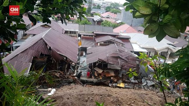 9 Kecamatan di Manado Dilanda Banjir-Longsor, 6 Tewas
