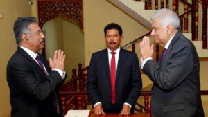 PM Sri Lanka Dilantik sebagai Penjabat Presiden